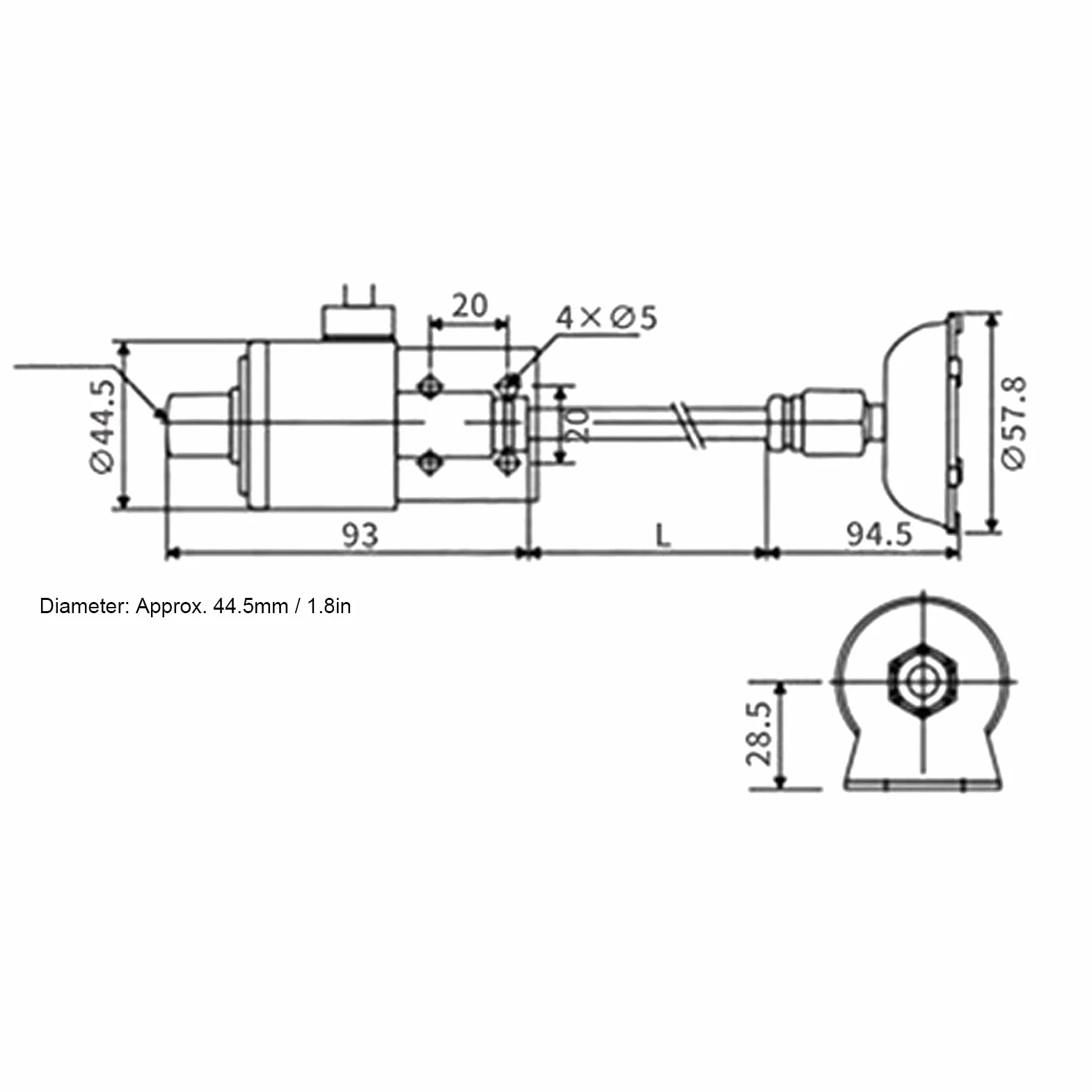Automatische Schmierölpumpe mit Filter, Mini-CNC-Schmierpumpe 400-500cc/min, AC 220V Ölpumpe für Schleifmaschinen, Fräsmaschinen, Bohrdrehmaschinen - Edelstahlgehäuse