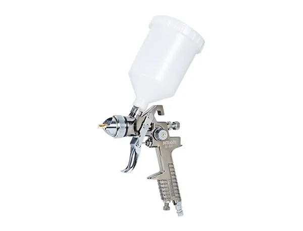 SG 828 HVLP Lackierpistole Druckluft 600 ml | Düsen 2,5 mm | Farbspritzpistole für Autolack, Klarlack, Grundierung, Kfz