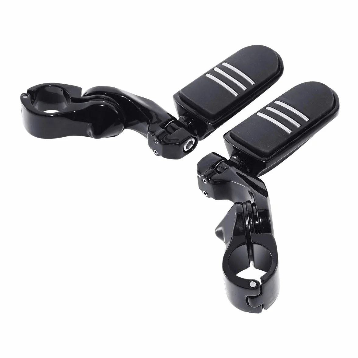 TCMT Highway Pegs Autobahn Fußstützen 32mm Motorschutzbügel Motorrad Highway Fußrasten Passend für Harley Touring Road Electra Street Glide Road King Dyna Sportster