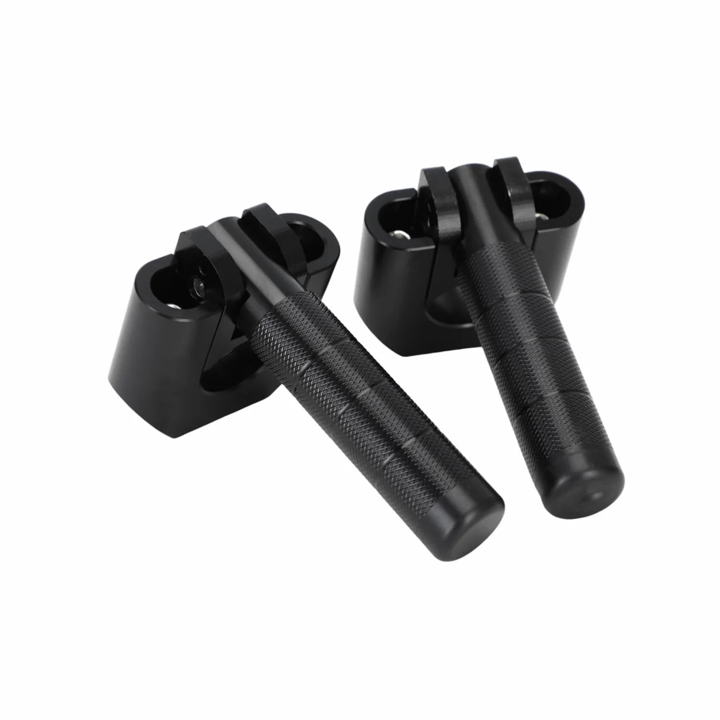 Motorrad Fußrasten Hinten, Highway Fußrasten Adventure 22mm-32mm Sturzbügel Klappbar CNC Universal für R1250GS F850GS R1200GS Africa Twin CB500X Tenere 700 V-Strom 390-1290 Adventure ADV