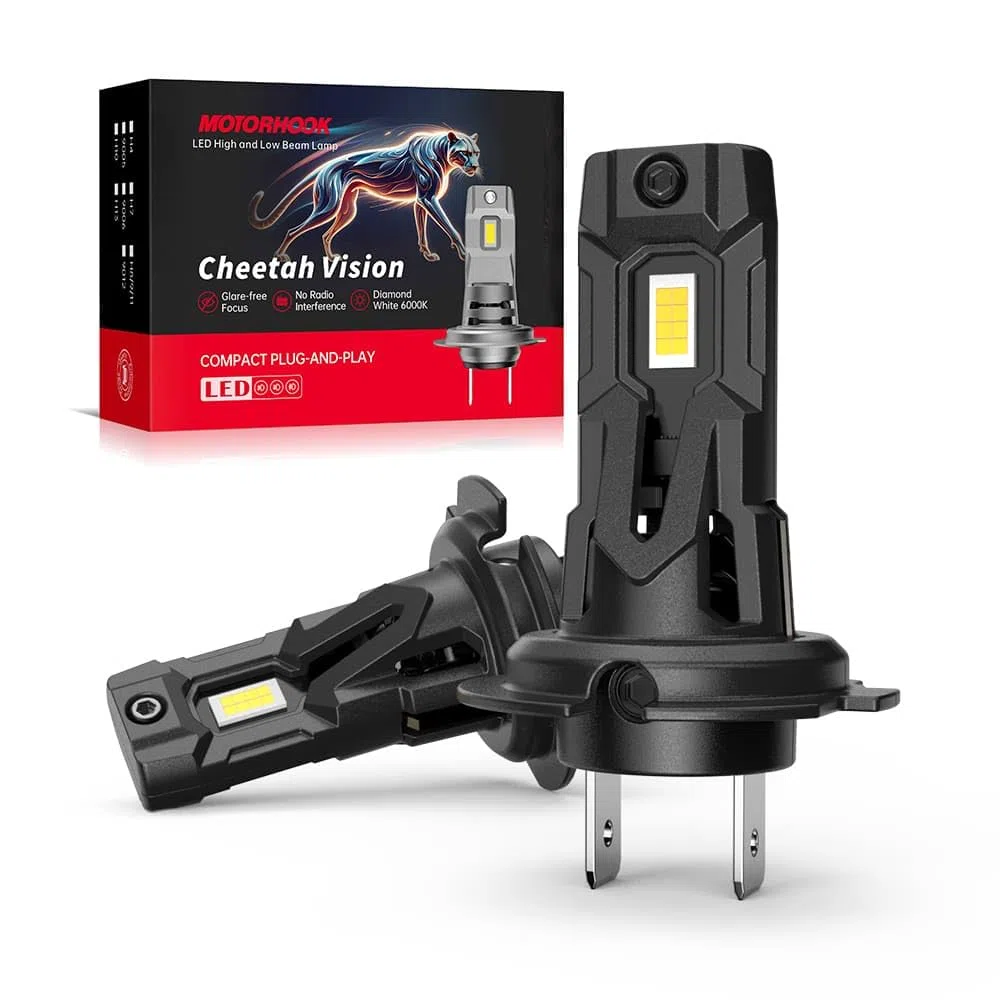 H7 Lampe Auto Halogen 12V 60W 6000K Kaltweiß, H7 Scheinwerfer Birnen für Abblend- & Fernlicht, Superhelle Ersatzbirnen mit Plug & Play Installation, Verbesserte Sicht bei Nacht, 2er Pack