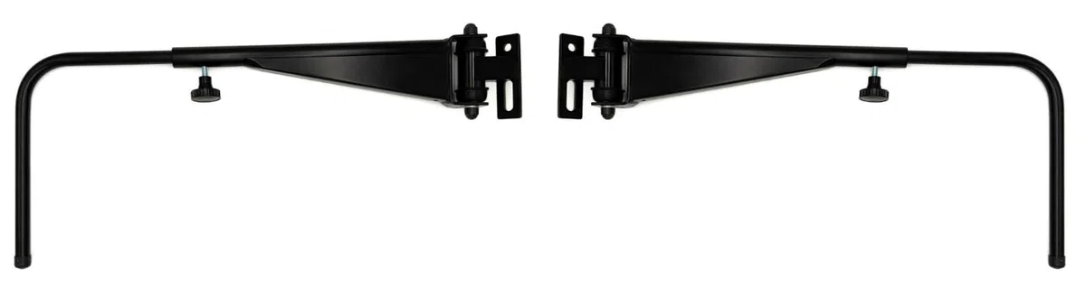2x Spiegelhalter mit Kupplung für MASSEY FERGUSON Traktoren OE 4285291M91 Länge 530–780 mm Ø17 mm Metall Halterung Links & Rechts