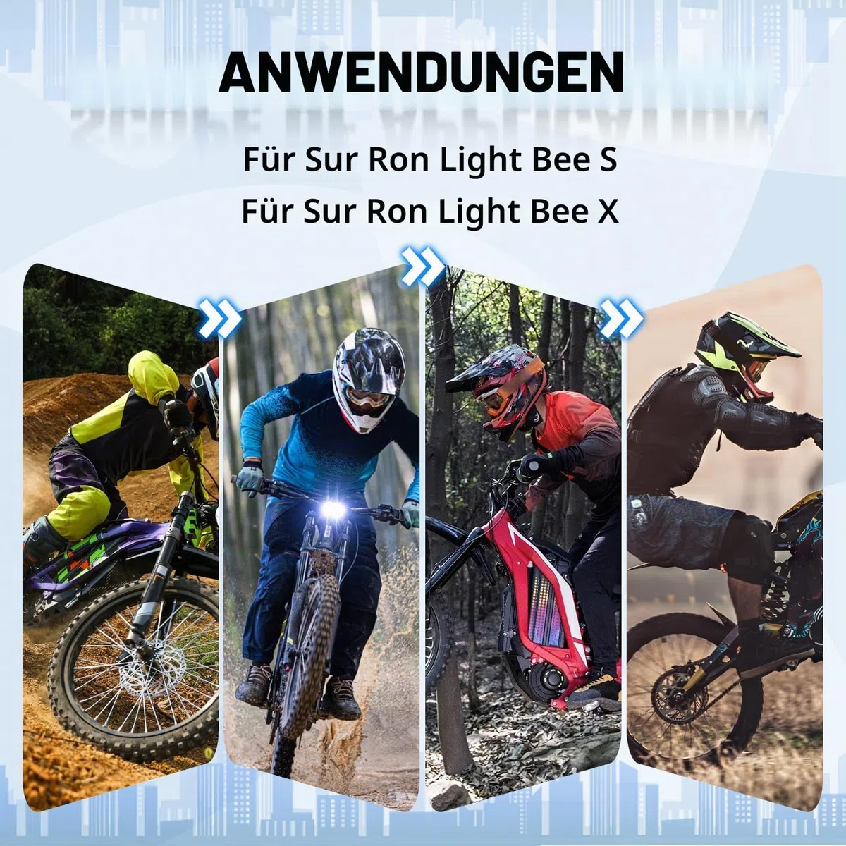 Motorrad Fußrastenhalterung,Fußrasten Tieferlegung Fussrasten Halterung Set für Surron Sur Ron Sur-Ron Light Bee X/S Elektro Dirt Bike