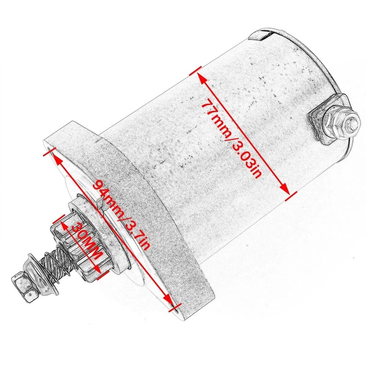 Anlasser Für Kawasaki 21163 21163-7034 21163-7035 21163-0743 21163-7024 21163-0727 21163-0714 21163-0711 FR691V-AS04