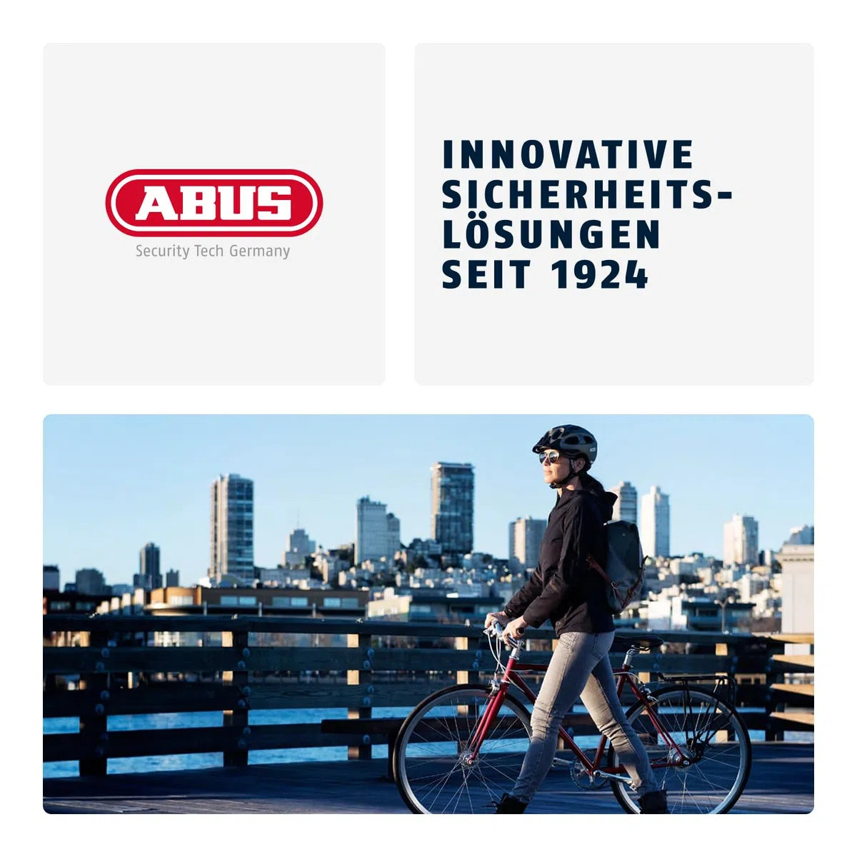 ABUS Schloss-Ketten-Kombi Granit Extreme Plus 59 - Motorradschloss aus 12 mm starker Sechskantkette - ABUS-Sicherheitslevel 20 - 170 cm Kettenlänge